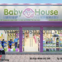 Thiết kế shop mẹ và bé - Anh Hùng - Vĩnh Phúc